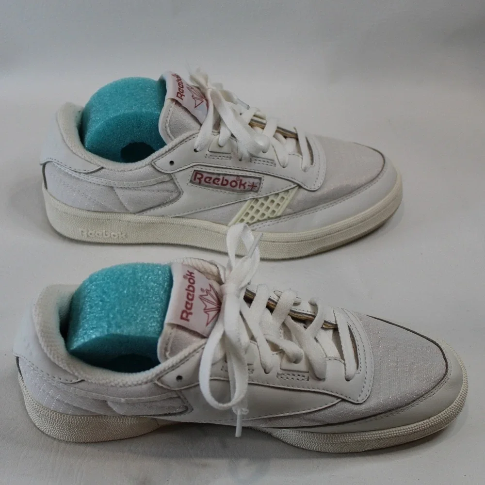 Reebok Club C 85 Vintage White Women's‎ Low Top Sneakers Shoes Size 6.5